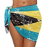 Suhoaziia Sarong Swimsuit Coverup for Women Chiffon Beach Scarf Bathing Suit Cover ups Sexy Bikini Swimwear Wrap Skirt