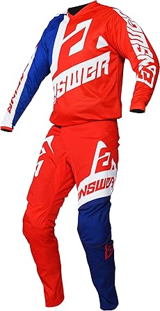 red motocross pants