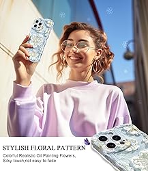 Avocase for iPhone 16 Pro Case, Colorful Oil