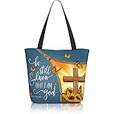 TREKTOTS Tote Bag for Women, Everyday Carry, Large Capacity Reusable Shopping Bag with Zipper for Groceries, Work & Travel