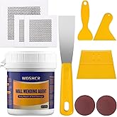 Drywall Repair Kit Drywall Hole Repair Patch Kits Wall Spackle Repair Paste with 8.5OZ White Wall Repair Putty with Scraper, Wall Surface Hole Fill Quick and Easy Solution (1Pack)