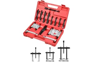 DAYUAN 14pcs Bearing Separator Puller Set, Heavy Duty 5 Ton Capacity 2" and 3" Bearings Splitters Puller Kit