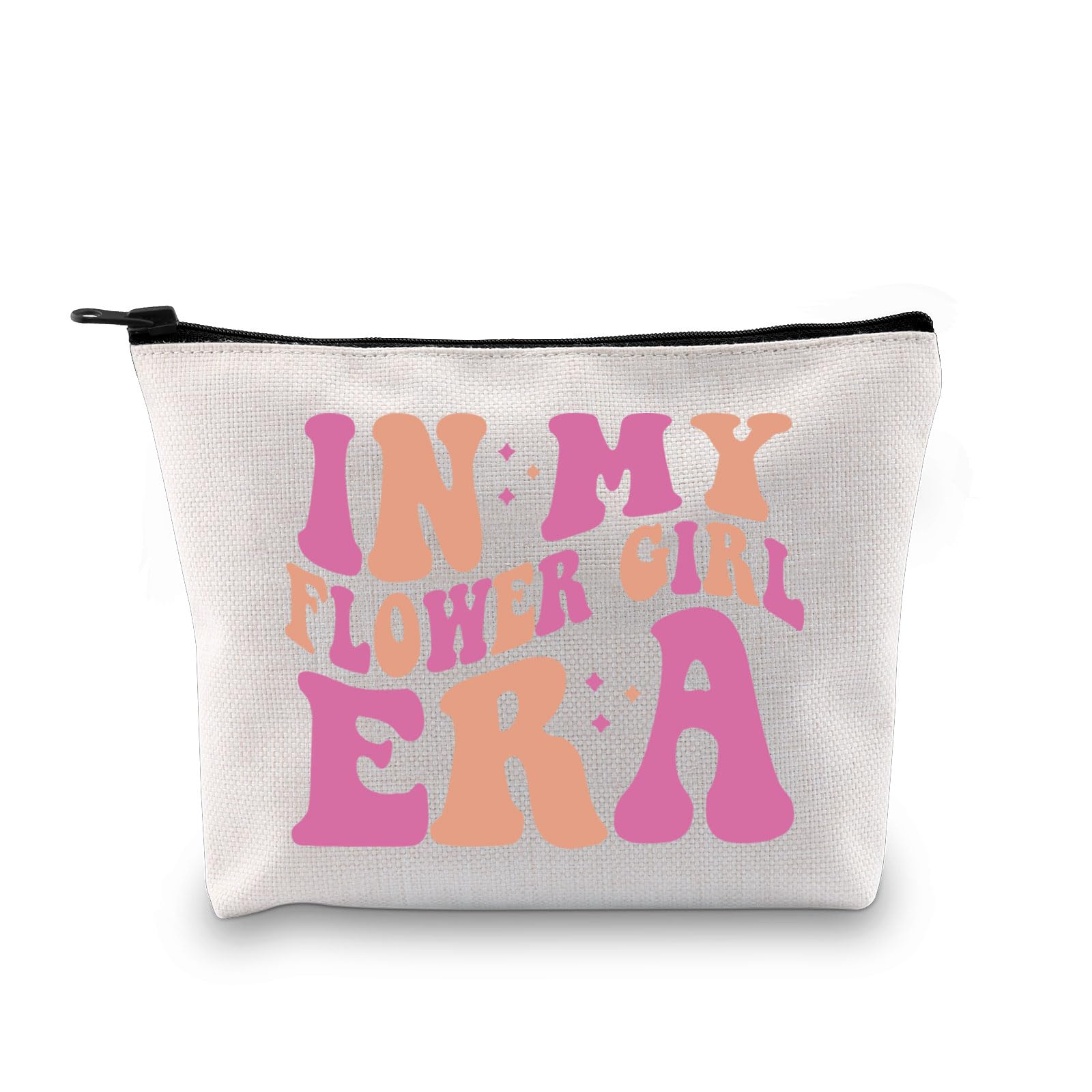 Bridesmaid Proposal Gift Bridal Shower Gift in My Flower-Girl Era Wedding Gift for Flower-Girls Wedding Party Bag (Flower Era Bag EU)