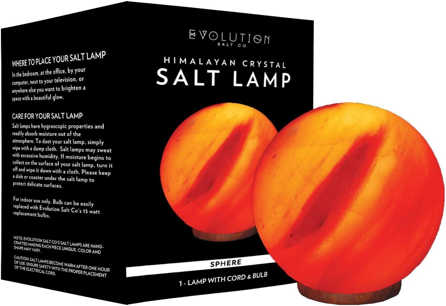 Amazon Com Evolution Salt 1701861 Sphere Crystal Himalayan Salt