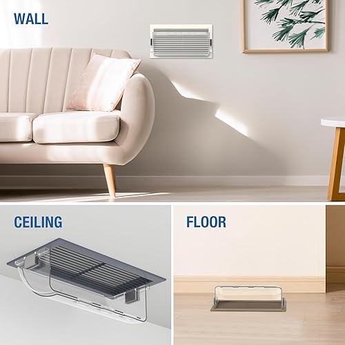 HOXHA Air Vent Deflector, PACK Adjustable to Magnetic