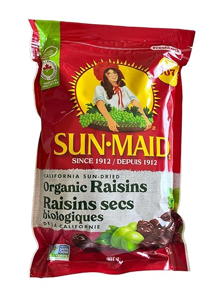 SUNMAID CALIFORNIA SUN-DRIED ORGANIC RAISINS 32 OUNCES