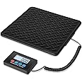 Fuzion Shipping Scale, 440lbs x 10g High Accuracy Digital Postal Scale, Durable Alloy Steel Platform, Heavy Duty Scale for Packages, Postage, Luggage, Battery and AC Adapter Powered