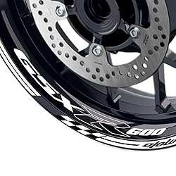 MC MOTOPARTS 17 inch Wheel Rim Stickers Decals Tape