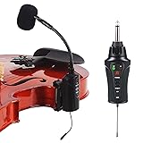 MAMKOES VT-5 Violin Microphone Wireless UHF
