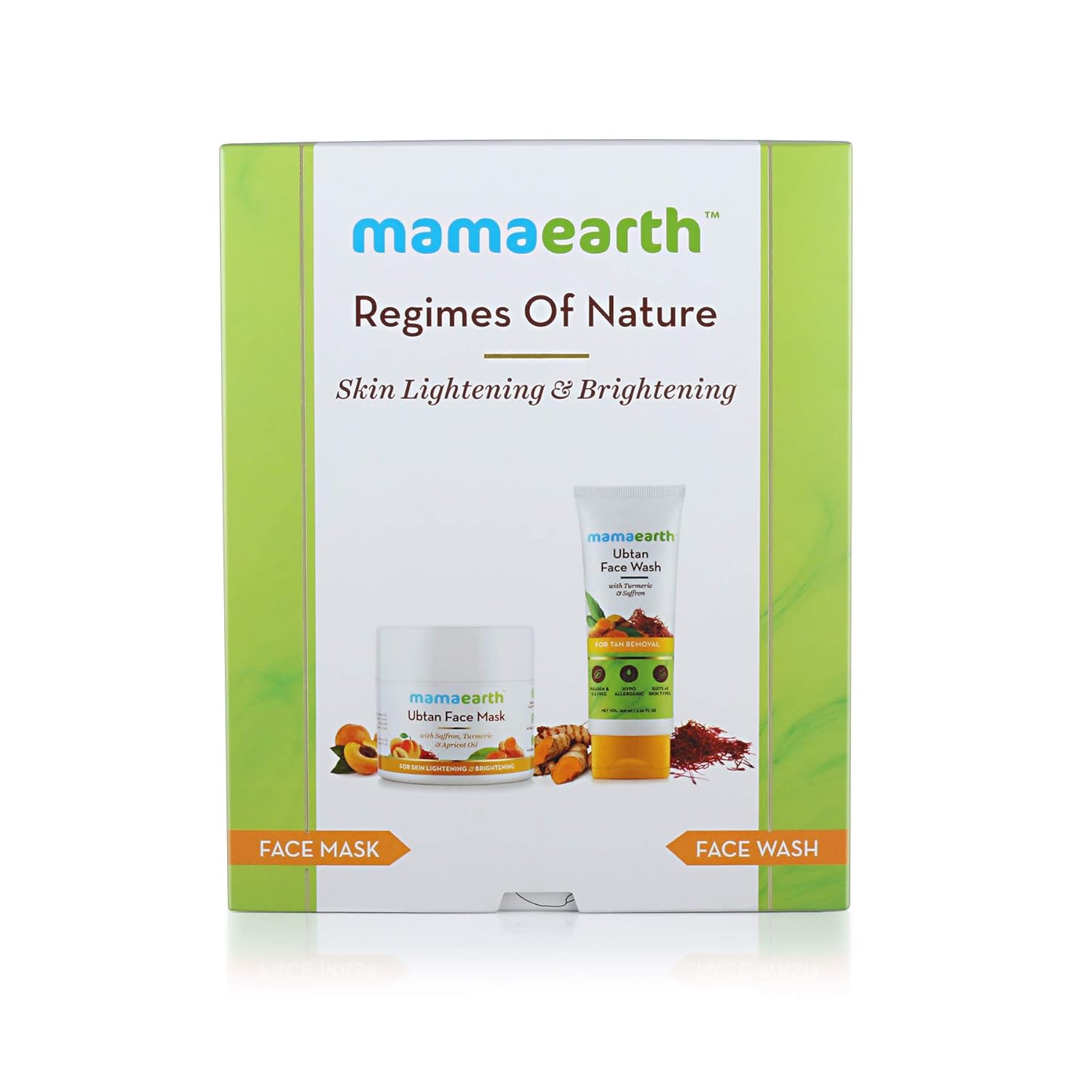 mamaearth ubtan natural face wash