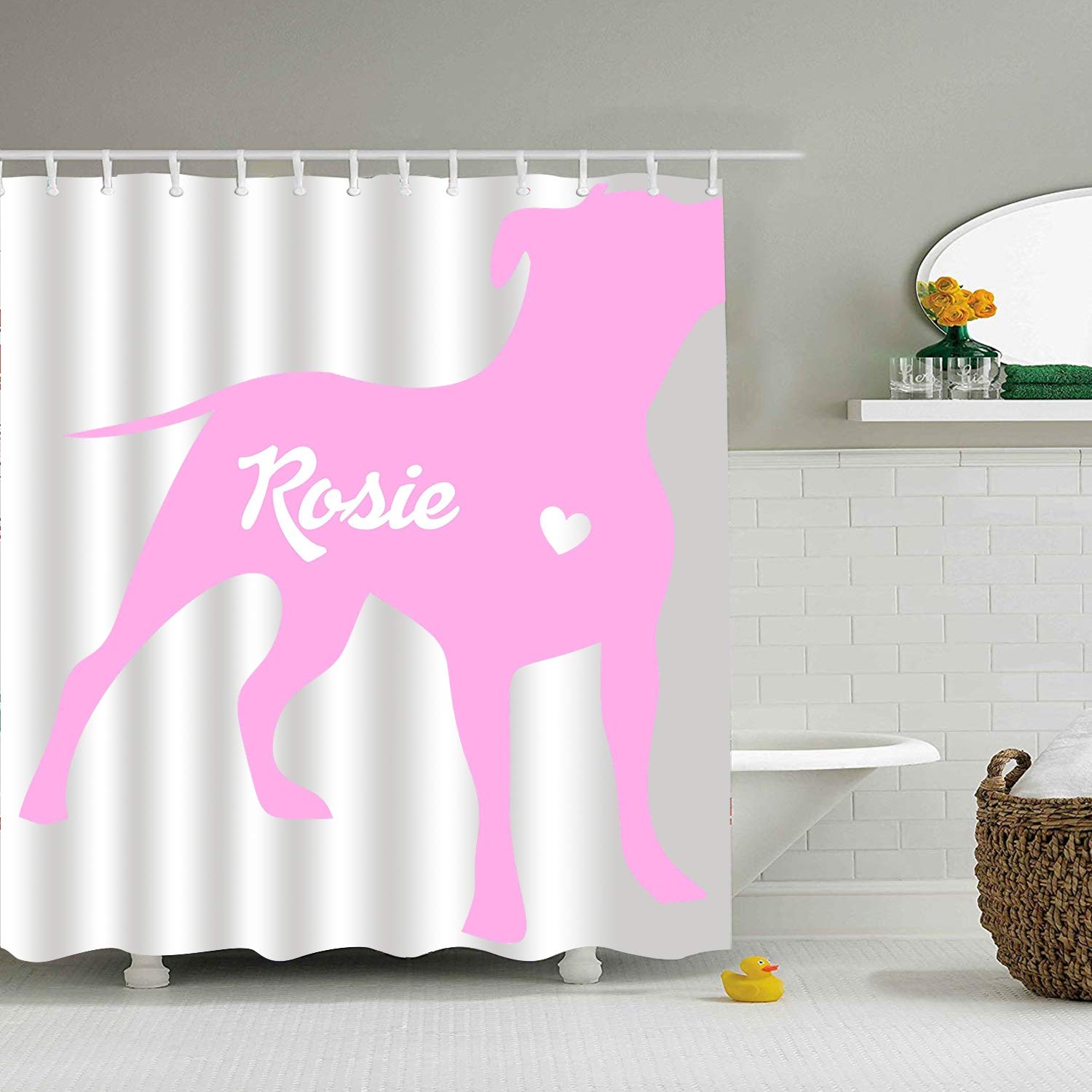 Bathroom Curtains Qilrocm Fabric Shower Curtain Liner 71 78 Bath