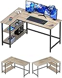 WOODYNLUX L Shaped Computer Desk - 43 Inch Home