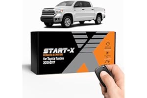 Start-X Remote Starter Kit for Toyota Tundra (2010, 2011, 2012, 2013, 2014, 2015, 2016, 2017) | G-Key Ignition Vehicles | Plug & Play Install