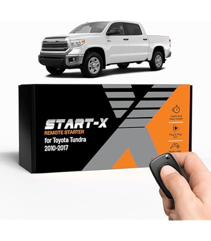 Amazon.com: Start-X Remote Starter Kit for Toyota Tundra (2007