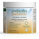 Prebiotin Prebiotic Fiber Supplement Powder – 8.68 oz – Supports Digestive Health – High Fiber, Boosts Probiotics, Reduces Hunger – All-Natural, Gluten-Free