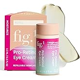 Fig.1 Pro Retinol Eye Cream Refill | Anti Aging For Wrinkles And Fine Lines | Hydrating Under Eye Cream For Dark Circles And Puffiness | Moisturizer For Women & Men, 15ml / 0.5 fl oz