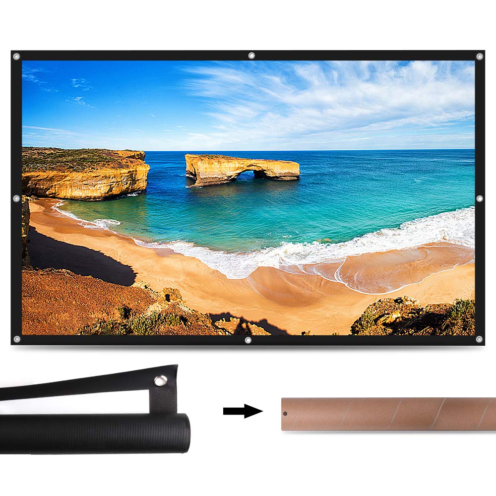 Best Home Theater Screen 84′