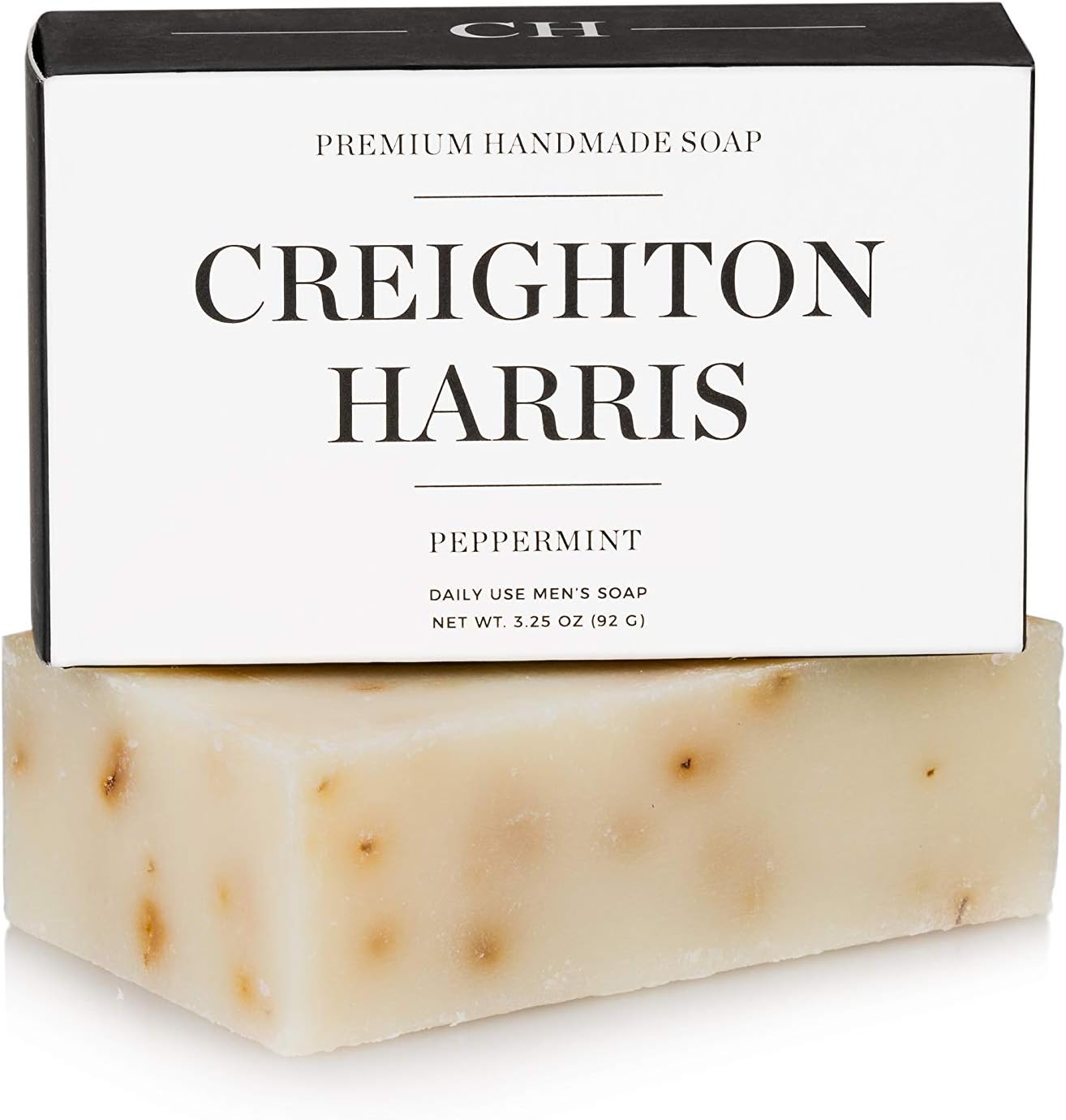 Creighton Harris Men’s Bar Soap | Refreshing & Moisturizing Body Soap | Mild & Masculine Daily Cleanser (3 Pack - 3 Favorite Scents)