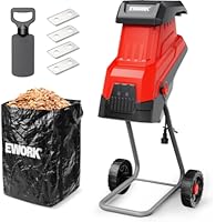 EWORK 15-Amp Electric Wood Chipper Shredder