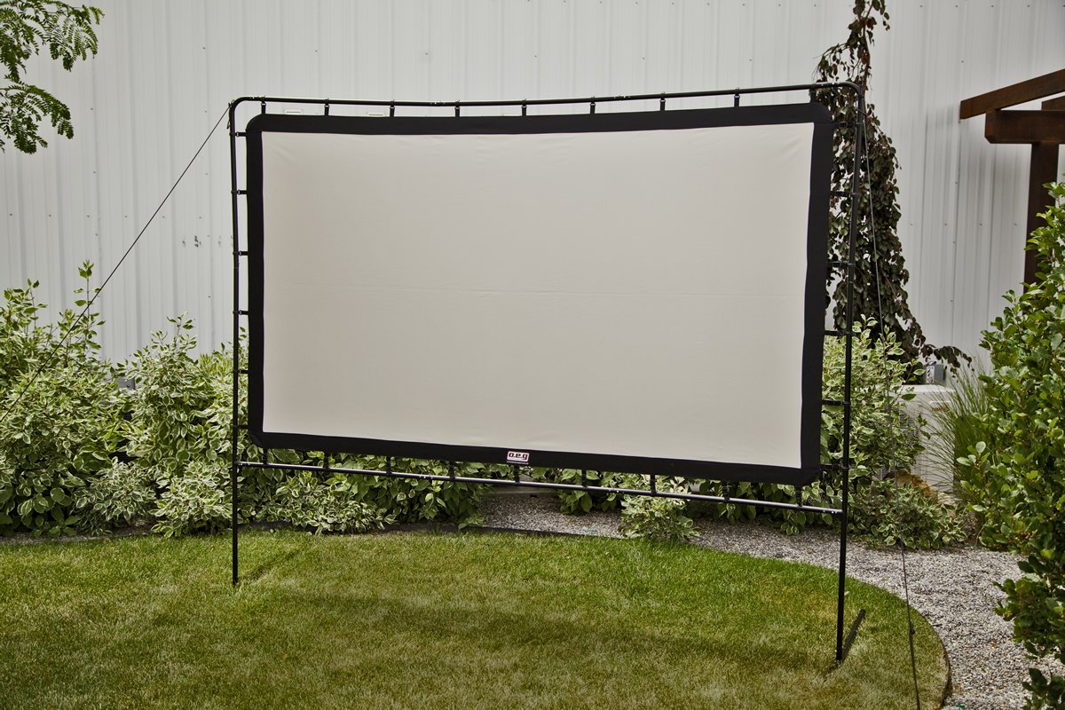 Camp Chef Gear Curved Portable Movie Projection Screen eBay