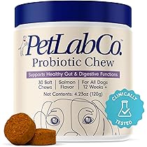 Petlab Co. Joint Care Chews High Levels of Glucosamine for Dogs Green Lipped Mussels and Omega 3 Dog Hip and Joint Supplement to Actively