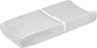 gray changing pad cover