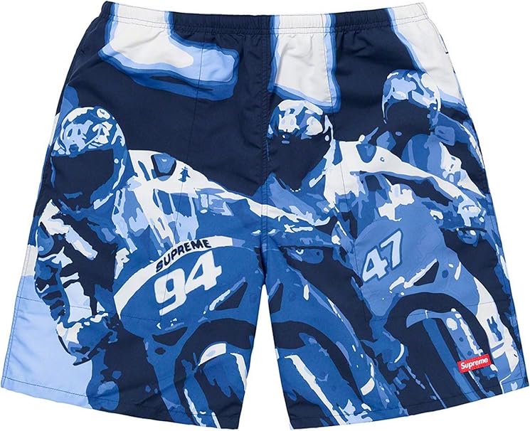 supreme racing water shorts