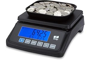 ZZap MS10 Coin Counting Scale - Money Cash Currency Weighing Machine