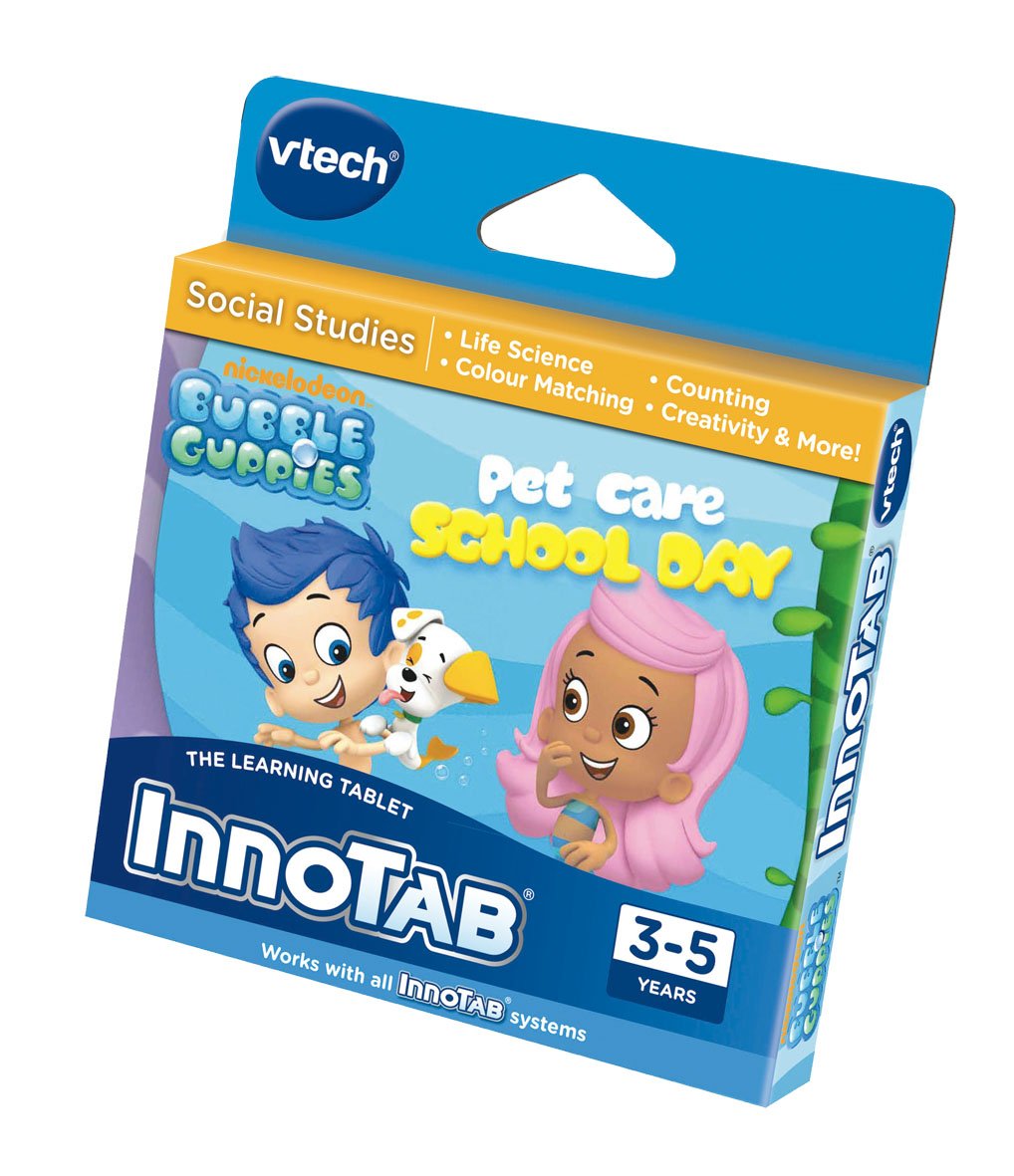 VTech InnoTab del programa: Bubble Guppies Día Escolar del cuidado de animales