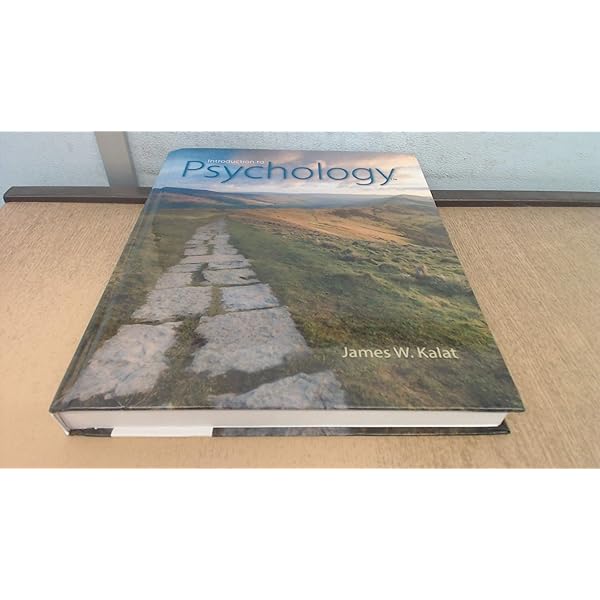 Amazon.com: Introduction to Psychology: 9781133956600: Kalat