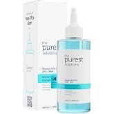 The Purest Solutions Exfoliating and Clarifying Toner (Glycolic Acid 5% AHA + BHA) - for All Skin Types - Balance Sebum Secretion - Reduce Pores Appearance - Vegan | Cruelty Free (6.76 fl. oz)