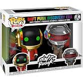 Funko POP! Rocks: Daft Punk - Discovery 2 Pack | Official Merch - Collectable Vinyl Figurine for Shelf Display - Birthday Gift Idea for Fans and Collectors