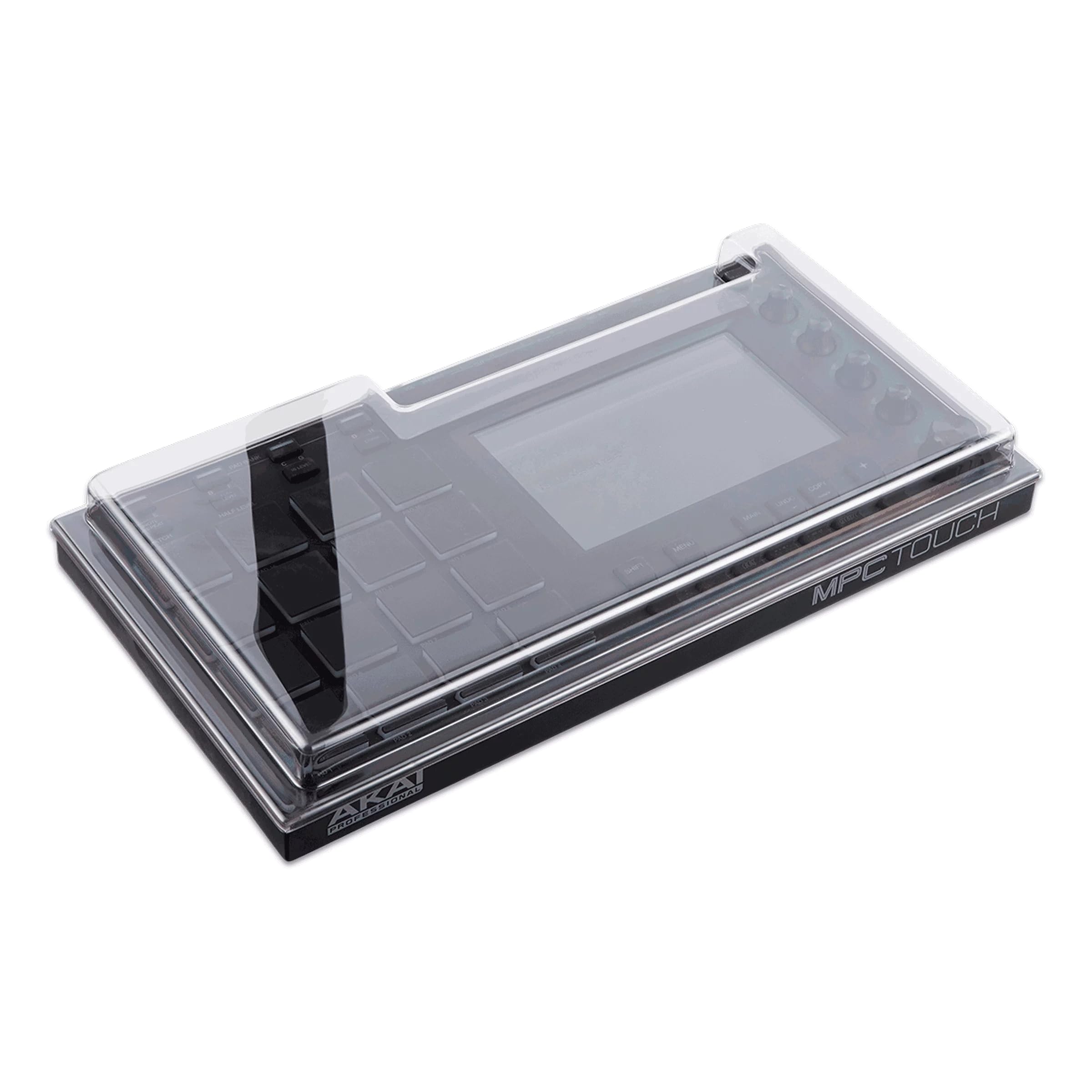Decksaver Cover for Akai MPC Touch - Super-Durable Polycarbonate Protective lid in Smoked Clear Colour, Made in The UK - The Producers' Choice for Unbeatable Protection
