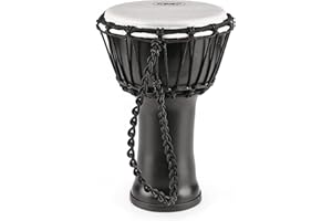 GMP Colourful 7"x12" Composite Djembe (Black, 7")
