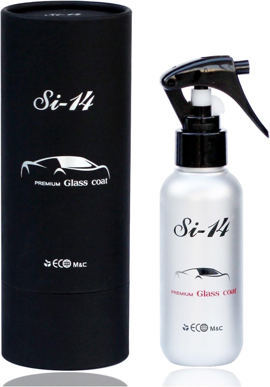 ECO MNC120ML Car Glass Coating Liquid SI-14 Anti Mist Water Resistant Windows Glasses Clean Quick Spray