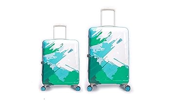 Skybags. Mirage Polycarbonate Luggage Bag,(Blue, Small-56cm and Medium-65cm)