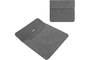 AUNMAS Slim Sleeve Fit for Kindle Scribe 2022 2024 Shockproof E Reader Case Magnetic Closure Protection for Elipsa (Dark Gray