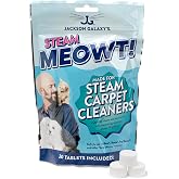 Jackson Galaxy Steam Meowt! Pet Carpet Cleaner Solution Tablets, 20 Pack | For Steam Cleaner Machines, No-Leak CO2 Formula Removes Cat &amp; Dog Urine Stains &amp; Odors from Carpet, Rugs &amp; Upholstery