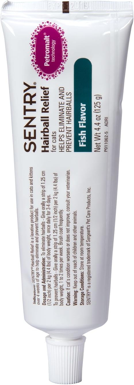 sentry hairball relief