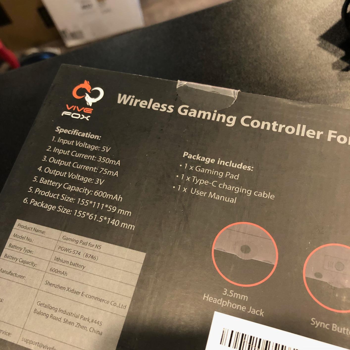 7/mo Finance Wireless Switch Pro Controller with Headphone Jack