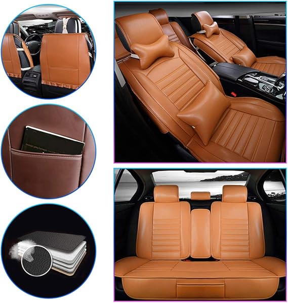 Car Seat Cover for Jeep Commander Front+Rear Seats