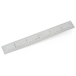 StewMac Shop Rule Precision Ruler, Measures in Inches