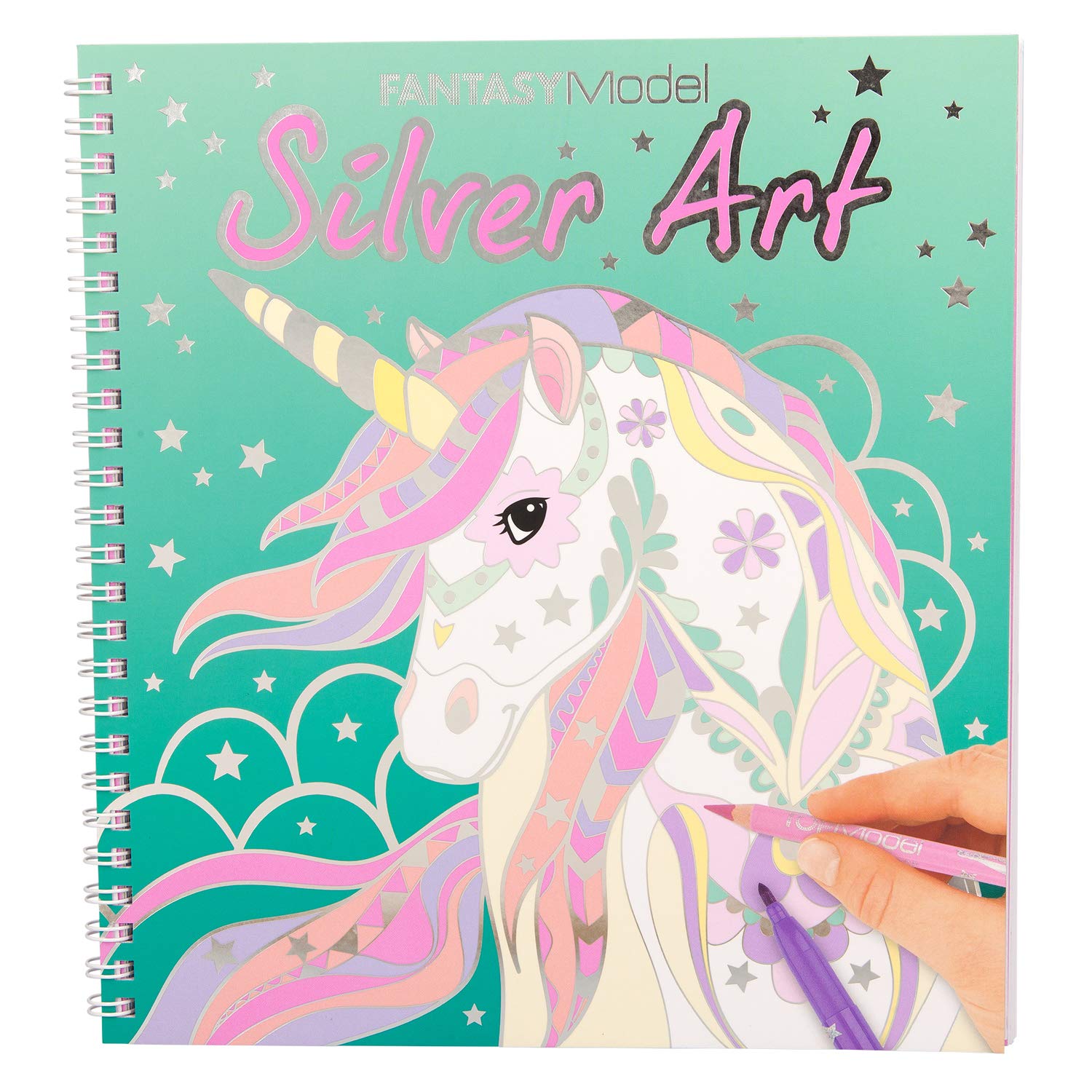 Download Depesche 10534 Colouring Book Create Your Unicorn Ylvi and The Minimoomis Colourful Toys & Games ...