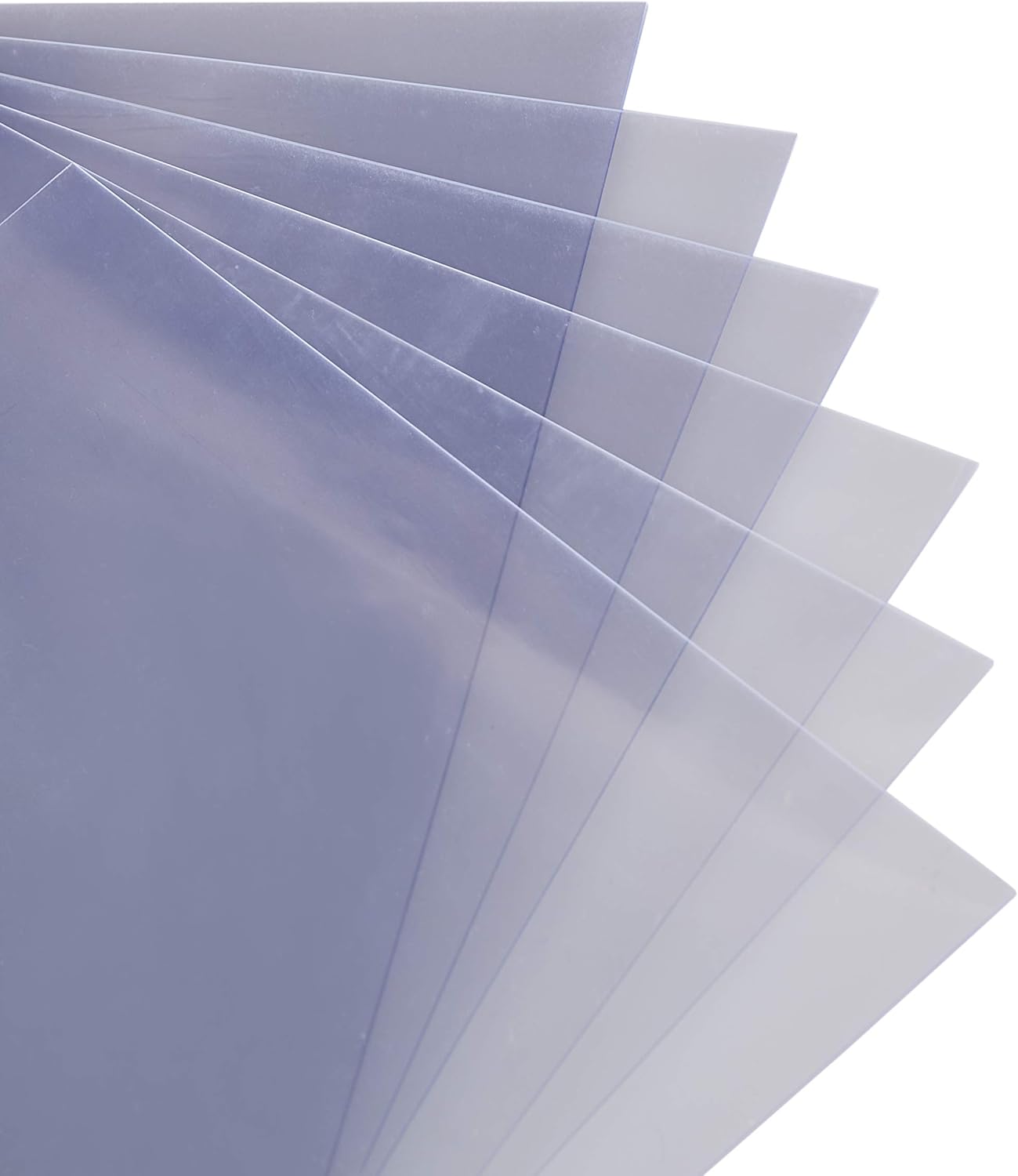 Clear Presentation Cover – 100-Pack Transparent Binding Cover, PVC Report Cover for Business Documents, School Projects, 10-Mil, Clear, 8.5 x 11 Inches : Office Products