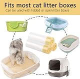 CIOKIT Cat Litter Tray Liners 30Pcs Drawstring Heavy Duty 45x79cm Leak Proof view 7
