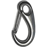 US STAINLESS Stainless Steel 316 Spring Gate Snap Hook Clip 2" Marine Grade Lobster Claw