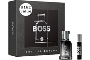 BOSS Bottled Beyond Eau de Parfum and Travel Spray for Men Duo Gift Set