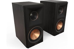 klipsch Reference Premiere RP-500M II Ebony Bookshelf Speakers