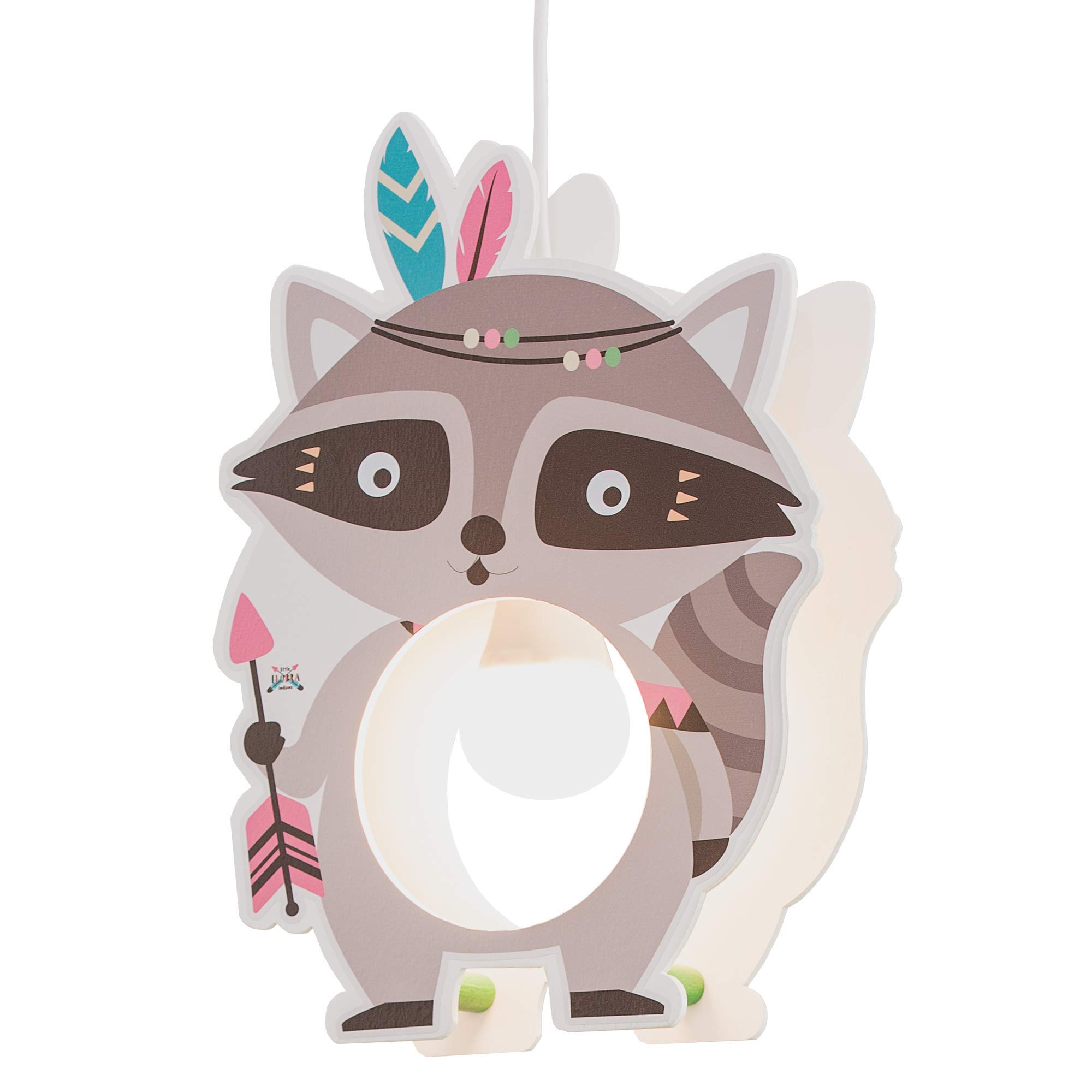 Little Indians "Raccoon Oskar" Pendant Light