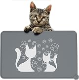 LeashPotato Cat & Dog Feeding Mat - Waterproof Non-Slip Silicone 30x47.5cm view 1